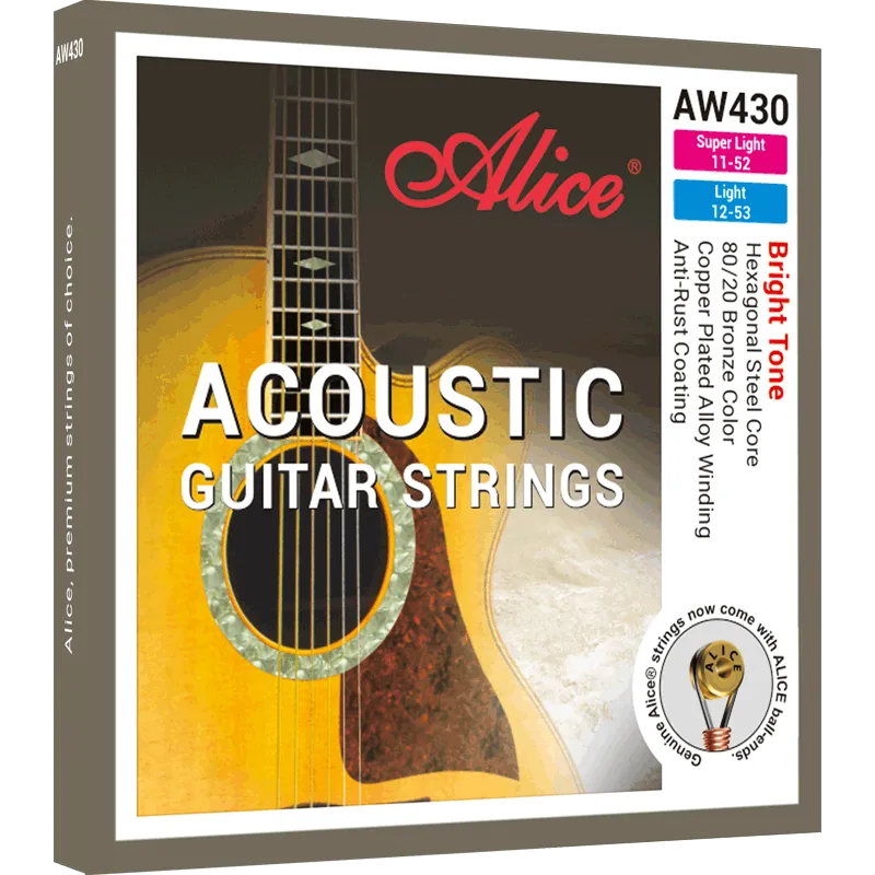 Alice acoustic guitar string  AW430 800x800