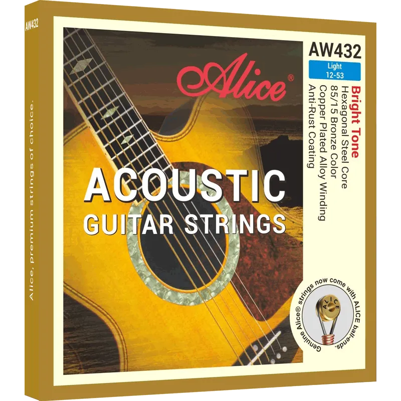 Alice acoustic guitar string AW432-L 800x800
