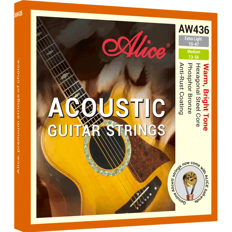 Alice acoustic guitar string  AW436-XL,M 800x800