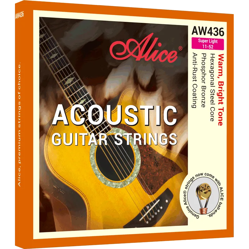 Alice acoustic guitar string  AW436-SL-800x800