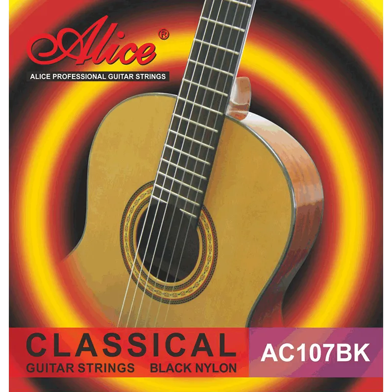 Alice classical guitar string AC107BK-800x800