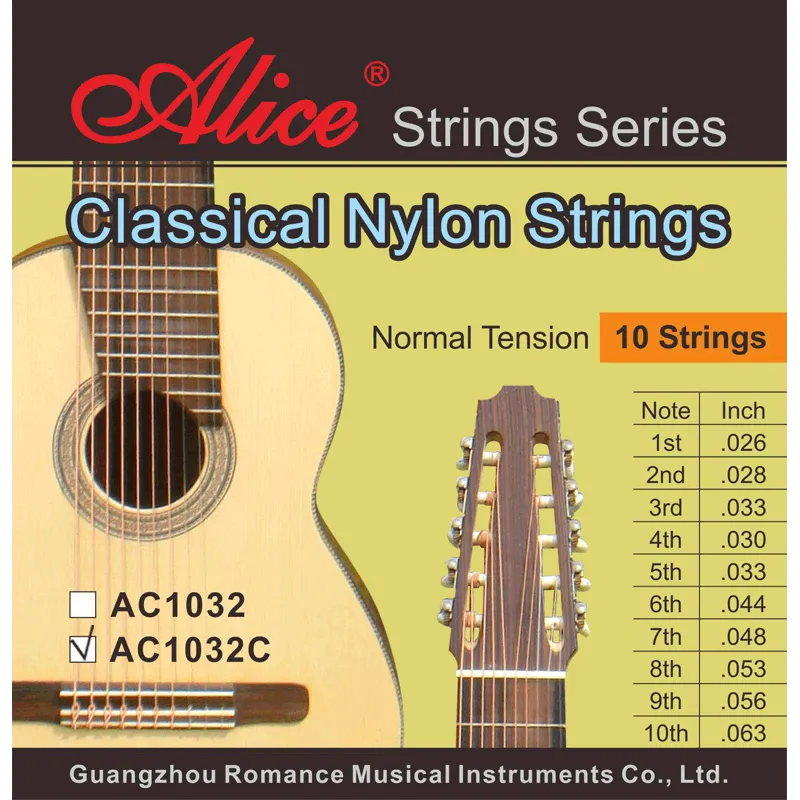 Alice classical guitar string AC1032C 800x800
